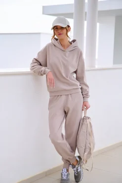 More'moi Bluza Hoodie Iconic Sand