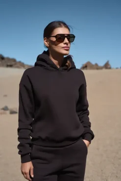More'moi Bluza Hoodie Simply Dark Chocolate