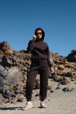 More'moi Bluza Hoodie Simply Dark Chocolate