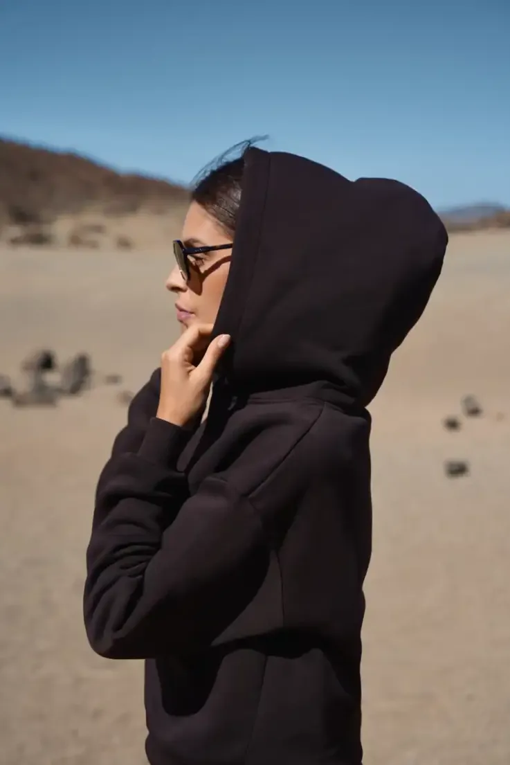 More'moi Bluza Hoodie Simply Dark Chocolate