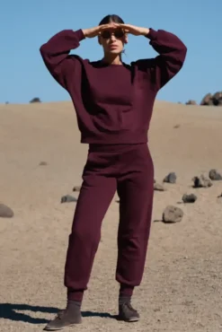 More'moi Bluza Simply Deep Burgundy