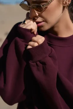 More'moi Bluza Simply Deep Burgundy