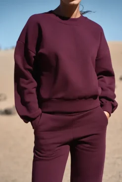 More'moi Bluza Simply Deep Burgundy