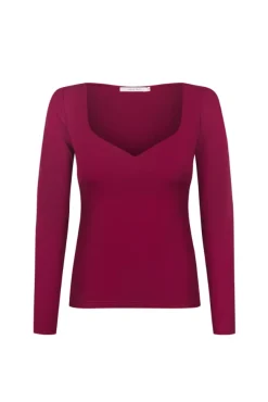 More'moi Bluzka Amore Burgundy