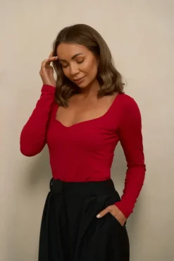 More'moi Bluzka Amore Red