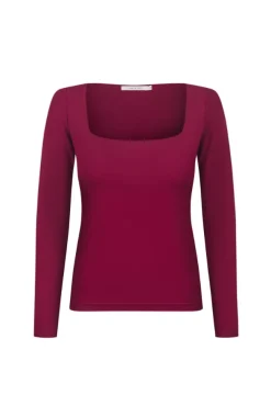 More'moi Bluzka Joy Burgundy