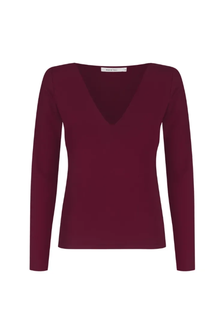 More'moi Bluzka Loulou Burgundy