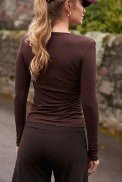 More'moi Bluzka Sierra Chocolate