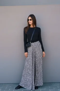More'moi Bluzka Vicky Long Black