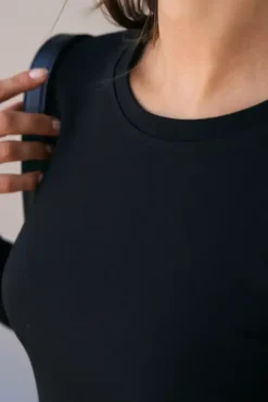 More'moi Bluzka Vicky Long Black