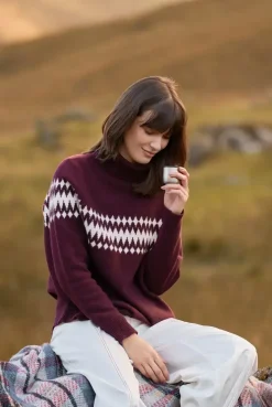 More'moi Golf Freya Deep Wine Nordlys