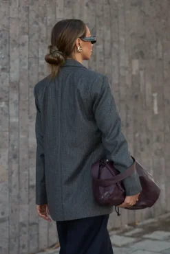 Damskie More'moi Marynarka Elise Grey Plaid