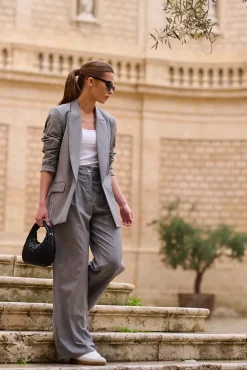Damskie More'moi Marynarka Estelle Stone Grey