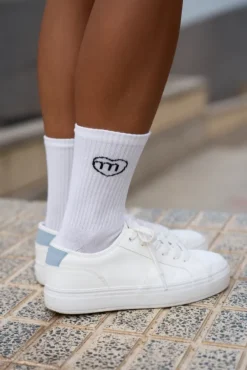 More'moi Skarpety Heart White