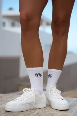 More'moi Skarpety Heart White