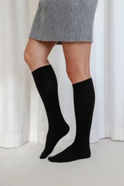 More'moi Skarpety Long Black