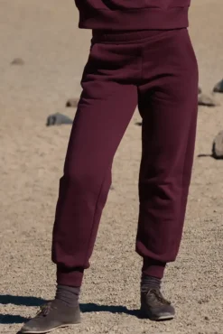 Damskie More'moi Spodnie Simply Deep Burgundy