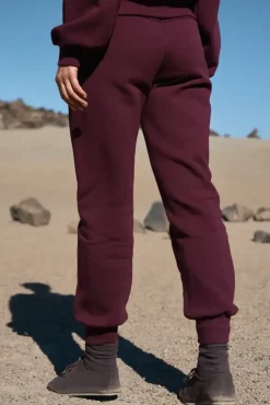 Damskie More'moi Spodnie Simply Deep Burgundy