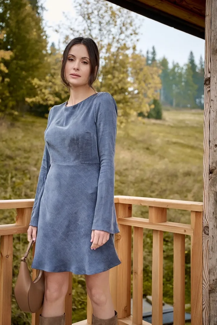 More'moi Sukienka Maggie Blue Ashes
