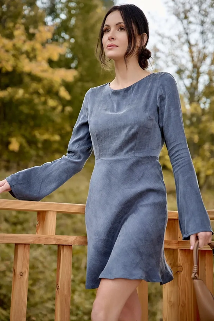 More'moi Sukienka Maggie Blue Ashes