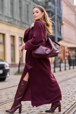 More'moi Sukienka Mare Deep Wine
