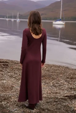 More'moi Sukienka Nori Deep Burgundy