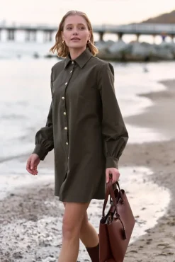 More'moi Sukienka Wendy Olive Grey