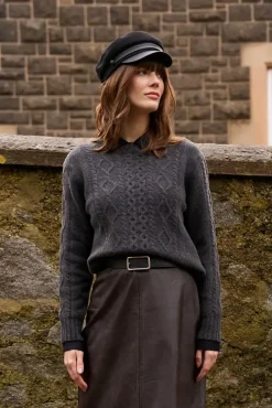 More'moi Sweter Amelia Antracyt