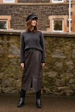 More'moi Sweter Amelia Antracyt