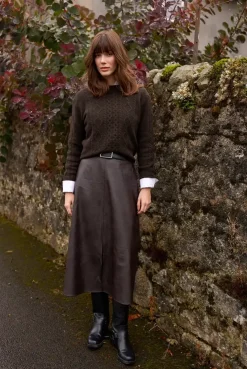 More'moi Sweter Amelia Dark Chocolate