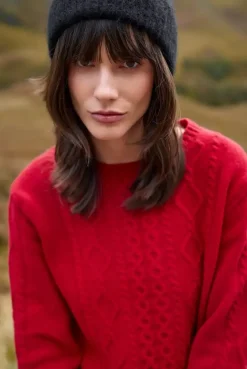 More'moi Sweter Amelia Red Chilli