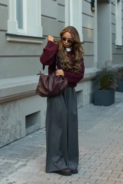 More'moi Sweter Charles Deep Wine