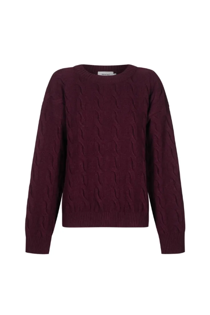 More'moi Sweter Charles Deep Wine