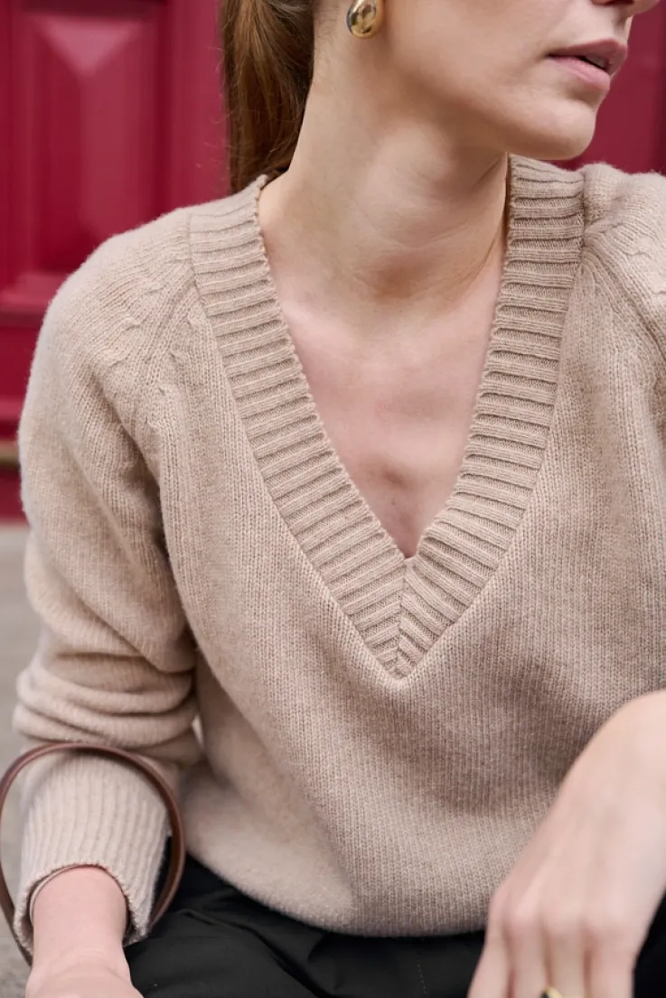 More'moi Sweter Jacob Almond