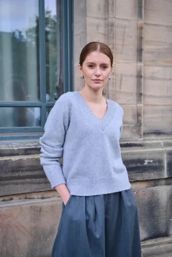 More'moi Sweter Jacob Light Grey