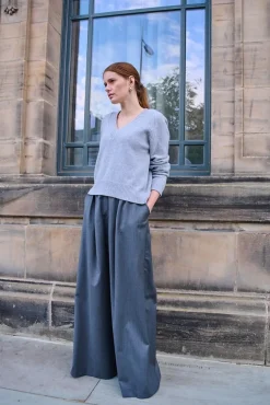 More'moi Sweter Jacob Light Grey