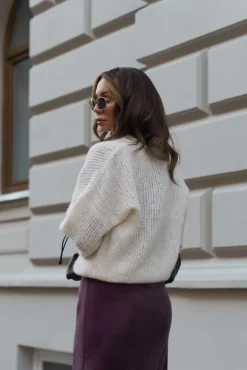 More'moi Sweter Lorette Oat Milky