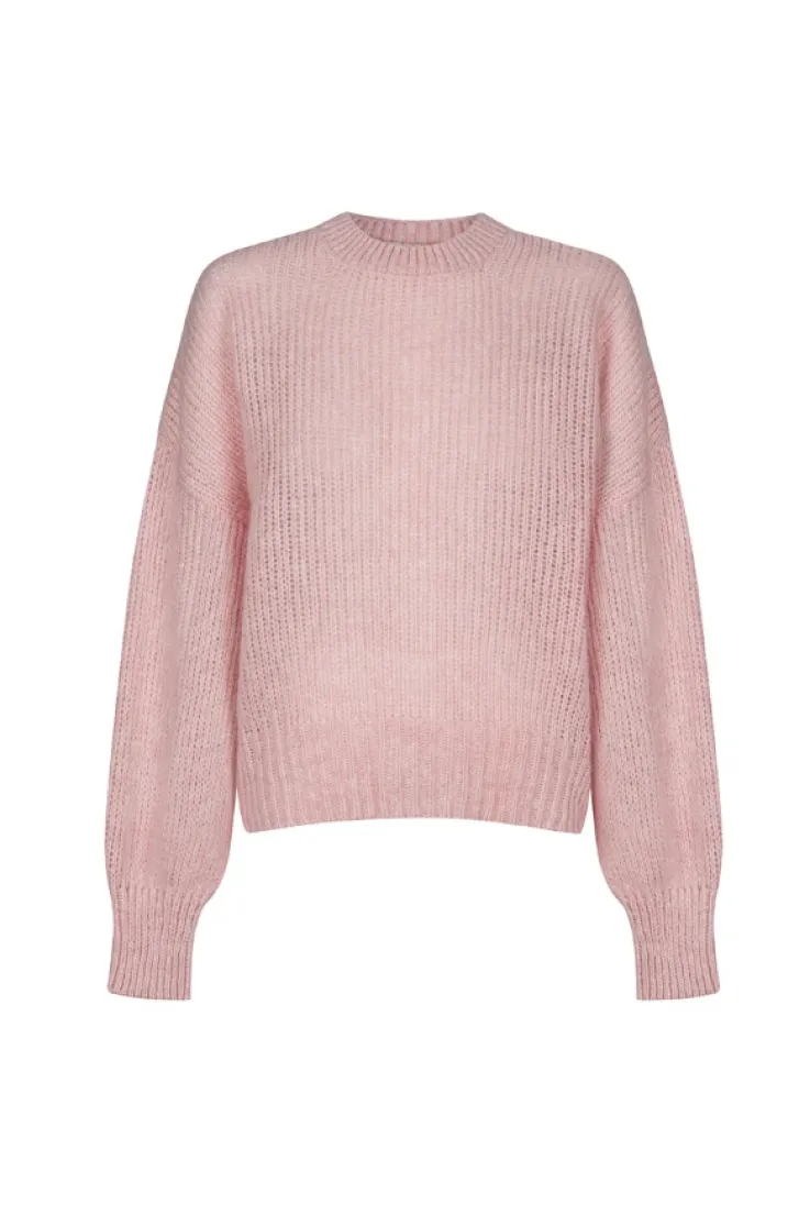 More'moi Sweter Lorette Peony Pink
