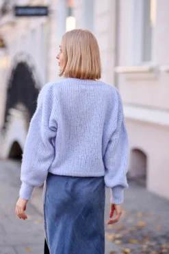 More'moi Sweter Lorette Powder Blue