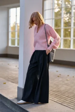 More'moi Sweter Madeline Peony Pink
