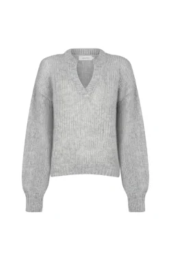 More'moi Sweter Madeline Stone Grey