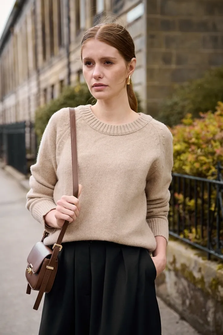 More'moi Sweter Marlene Almond