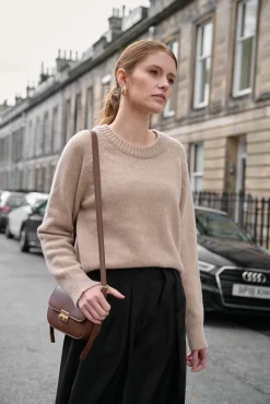 More'moi Sweter Marlene Almond