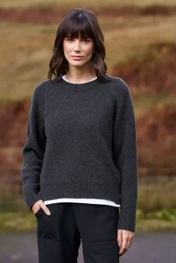 More'moi Sweter Marlene Antracyt
