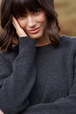 More'moi Sweter Marlene Antracyt