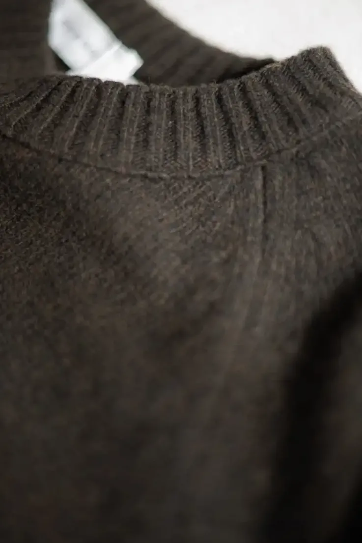 More'moi Sweter Marlene Dark Chocolate