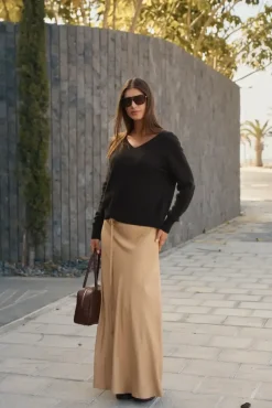 More'moi Sweter Sylvie Dark Chocolate