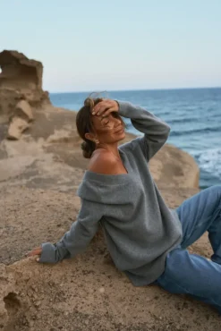 More'moi Sweter Violette Ash