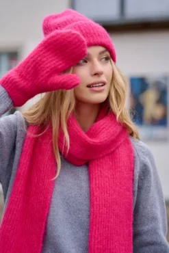 More'moi Szalik Mist Vivid Pink