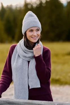 More'moi Szalik Soft Light Grey